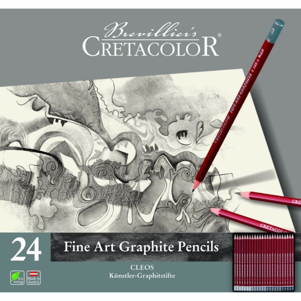 Cleos - Fine Art Graphite Set, 24-teilig