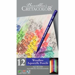 Aqua Monolith, 12s - watercolorable solid pencils