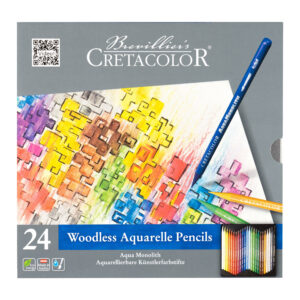 Aqua Monolith, 24s - watercolorable solid pencils