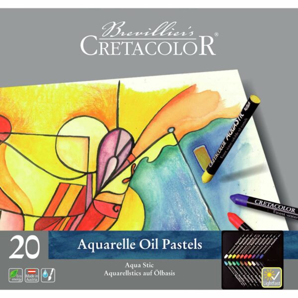 Aqua Stic, Aquarellkreiden auf Ölbasis