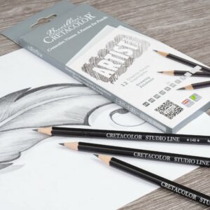 Artist Studio - graphite pencils